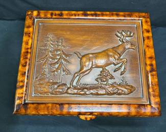 White Tail Deer Keepsake Box                