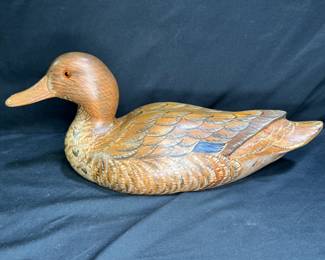Big Sky Carvers Wooden Duck Decoy