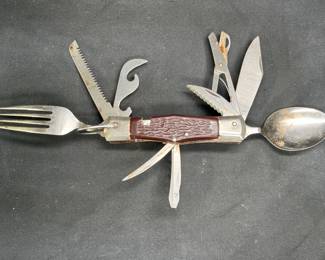  VTG Japanese Korium Folding Survival Knife