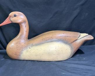  Large Blonde Duck Decoy