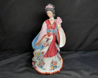 Danbury Mint Plum Blossom Princess by Lena Liu