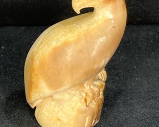 Hand Carved Stone Eagle