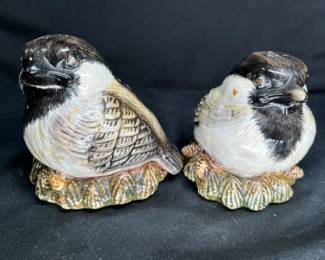 Nesting Chickadee Salt & Pepper Shakers