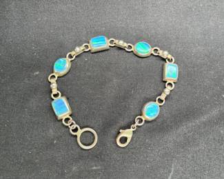 3 Vintage Bracelets & 1 Pair of Earrings