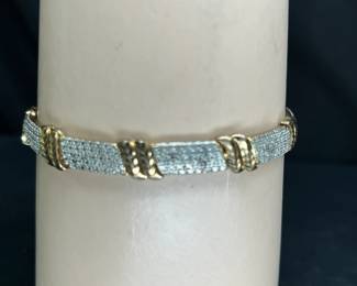 VTG Gold Tone Necklace, Bracelet & Earrings