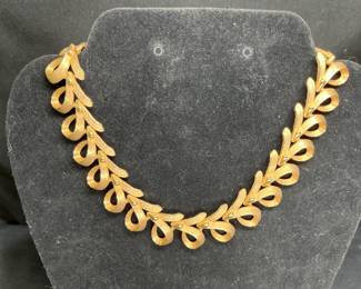 VTG Sarah Conventry Golden Braid Choker