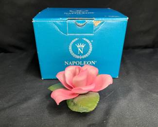 Napoleon Capodimonte Small Pink Rose
