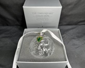 Waterford Crystal Hope for Unity Ball Ornament