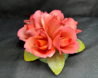 Napoleon Capodimonte Porcelain Multiple Rose Buds