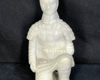 Pair of Fitz & Floyd White Porcelain Foo Dogs