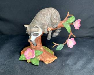 Lenox Porcelain Twilight Mischief Raccoon