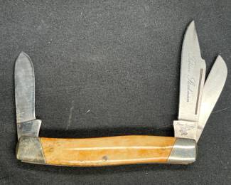 Frost Cutlery 3 blade Tobacco Stockman Knife