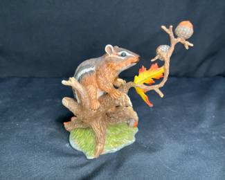 Lenox Porcelain Autumn Adventure Eastern Chipmunk
