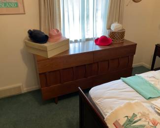 MID CENTURY DRESSER.   