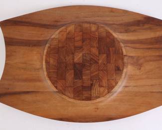 Lot 9945 Vintage MCM Dansk Denmark Serving Cutting Board  Charcuterie