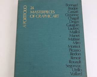 Lot 9108 Portfolio 24 Masterpieces of Graphic Art