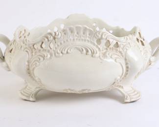 Lot 9144 Ornate Ceramic Italian Planter Centerpiece Display Bowl