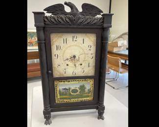 Lot 7653 Antique Seth Thomas Claw Footed Eagle Clock