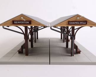 Lot 9998 Train Buildings Chapel Hill  Beaverton Passenger Platforms