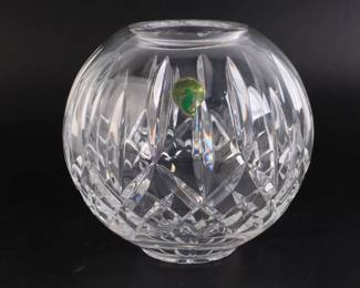 Lot 8115 Waterford Crystal Glass  Lismore Pattern  Vase