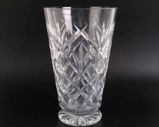 Lot 8122 Waterford Crystal Glass Vase