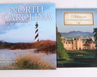 Lot 9110 NC Books North Carolina Unforgettable  Biltmore An American Masterpiece