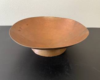 Lot 6507 Copper Footed Bowl