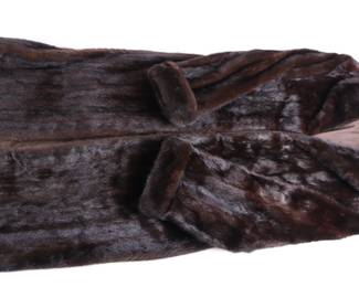 Lot 9128 Brown Fur Coat