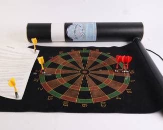 Lot 9824 Top O The Town Magnetic Game Dart Board