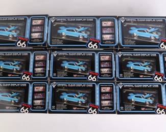 Lot 1279 Lot of 9 New Crystal Clear Collectibles Display Boxes