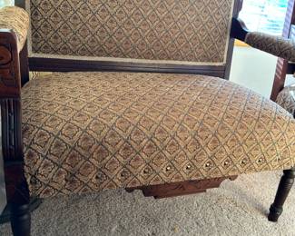 Antique settee 