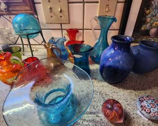 Vintage Glass Vases and More