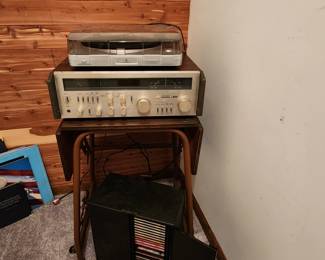 Receiver and Turntable