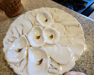 Vintage Oyster Plate