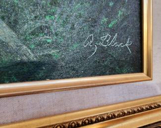 Painting by Al Black--Original Highwaymen Artist