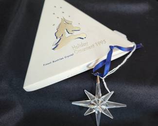 Swarovski Snowflake Ornaments