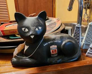 Vintage Everready Cat Display