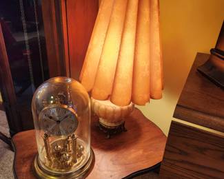 Vintage Accent Lamp with Celluloid Shade