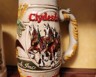 Budweiser Clydesdale  Beer Stein