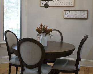 RH Table and 4 chairs