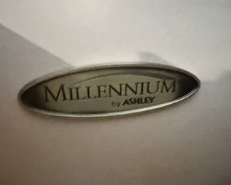 Queen black bedroom suit - Millennium by Ashley