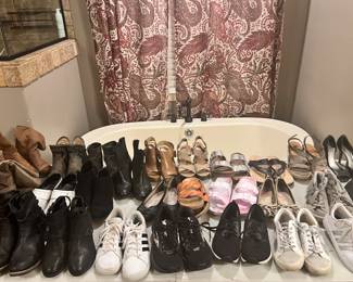 All kinds of shoes - sizes 7 to 8