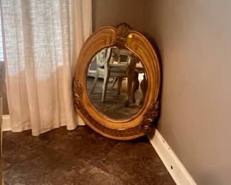 Oval mirror
38” X 28”