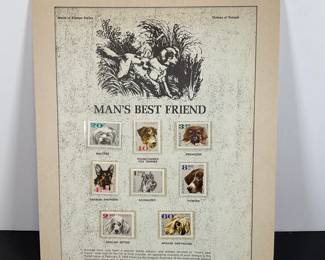 Polish Postage Stamps - Mans Best Friend