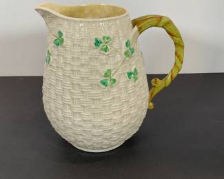 Belleek Water pitcher
