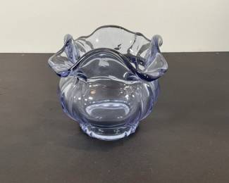 Fenton Purple Glass Vase