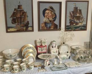 Christmas dishes by Lenox 