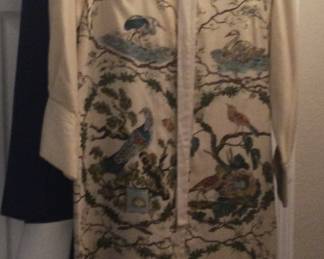 vintage Asian print robe