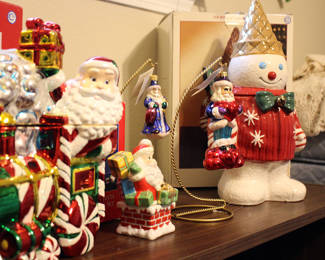 F&F, Radco Ornaments, Mr. Bingle cookie jar