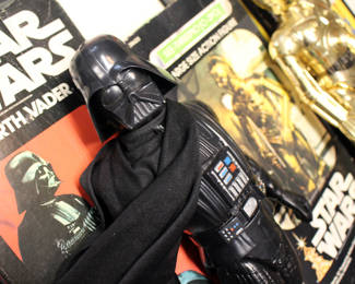 Darth Vader action figure in box